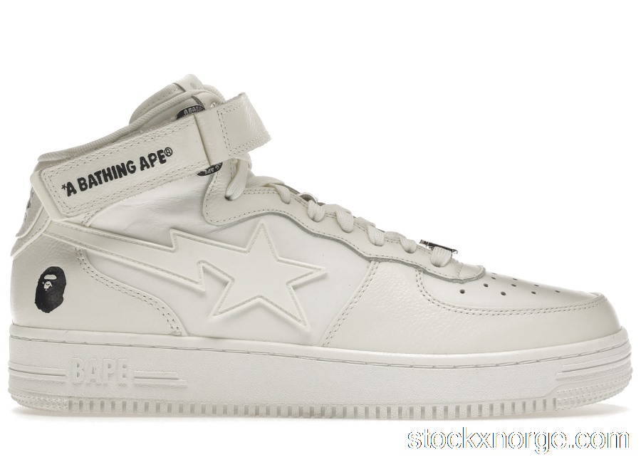 Outlet A Bathing Ape Bape Sta MI White 001FWH701003_WHT_A