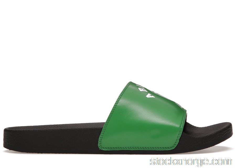 Outlet A Bathing Ape College Slide Sandals Green