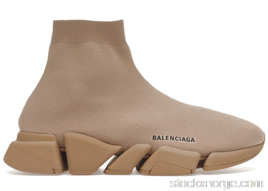 Outlet Balenciaga Speed 2.0 Beige 617239W17019710/617239W2DB19710
