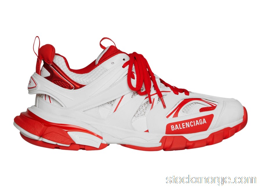 Outlet Balenciaga Track Red White 542023W3AC16690