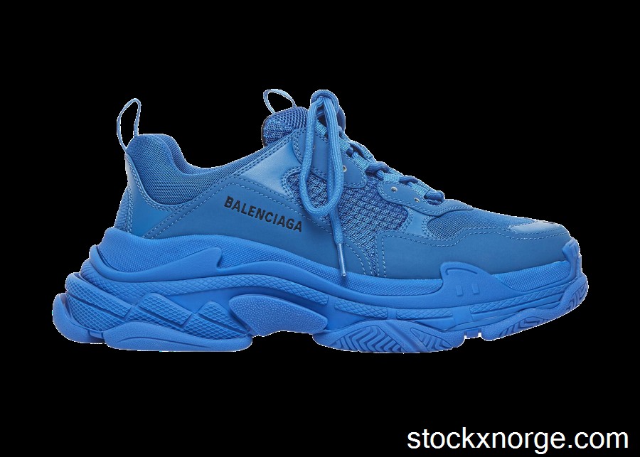 Outlet Balenciaga Triple S Blue 536737W2FW14000