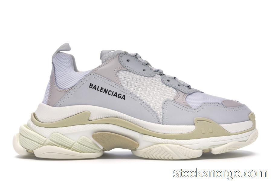Outlet Balenciaga Triple S White (2018 Reissue) 512177W09E19000