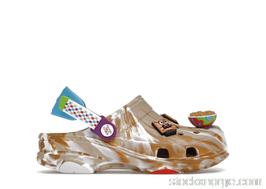Outlet Crocs Classic Clog Cinnamon Toast Crunch (GS) 207925-2E9