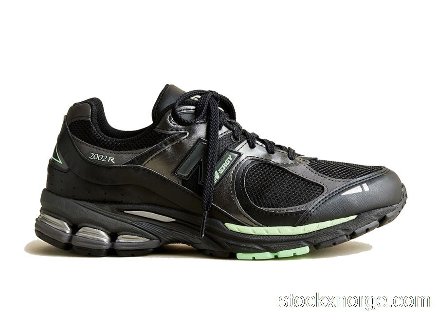 Outlet New Balance 2002R J. Crew Black Powder Green