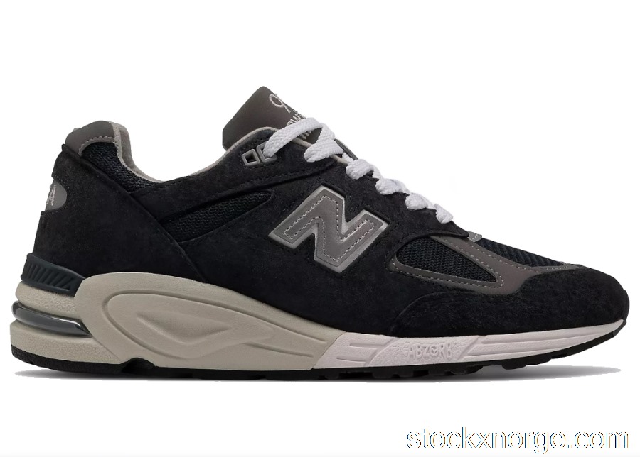 Outlet New Balance 990v2 Navy Grey M990NB2
