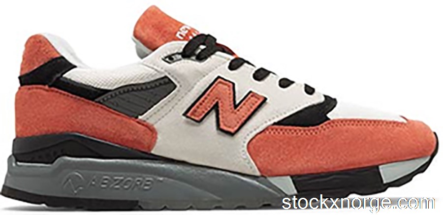Outlet New Balance 998 Surplus Materials White Red