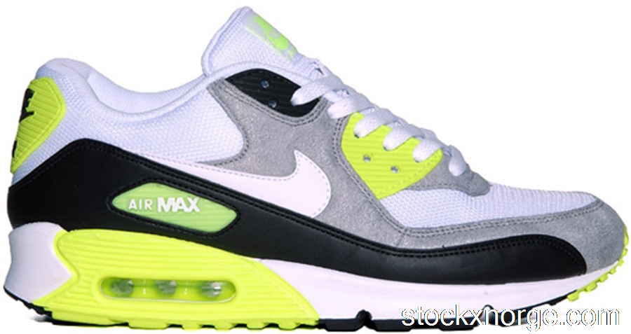 Outlet Nike Air Max 90 White Volt (2012) 325018-048