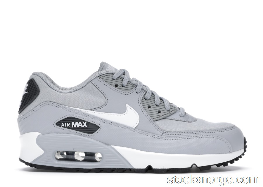Outlet Nike Air Max 90 Wolf Grey White Black (W) 325213-048