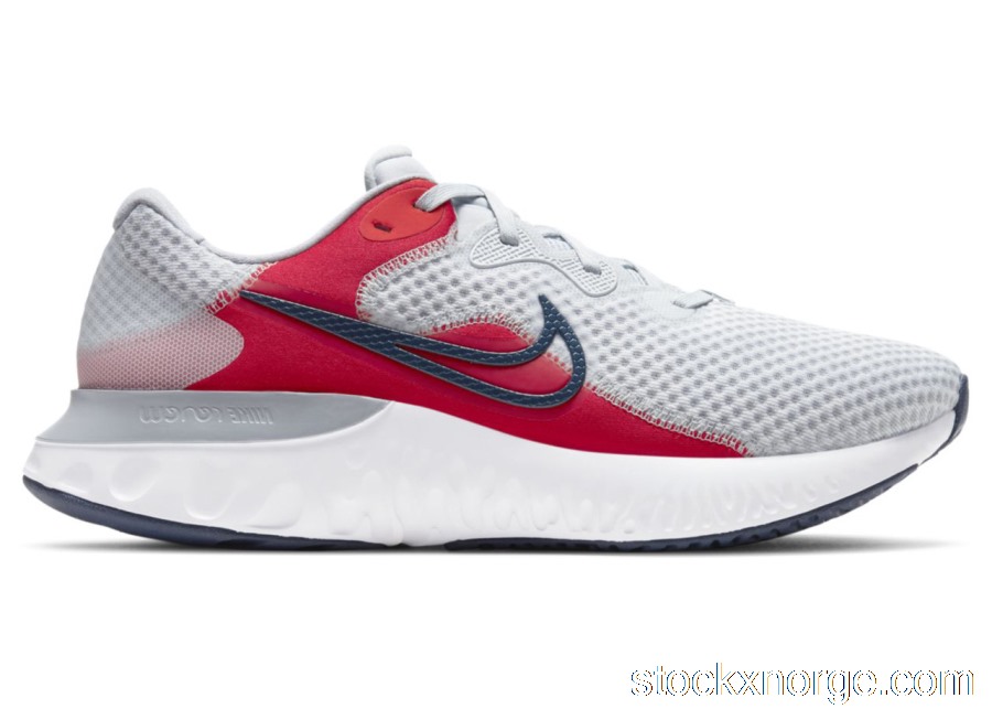 Outlet Nike Renew Run 2 Pure Platinum Chile Red CU3504-008