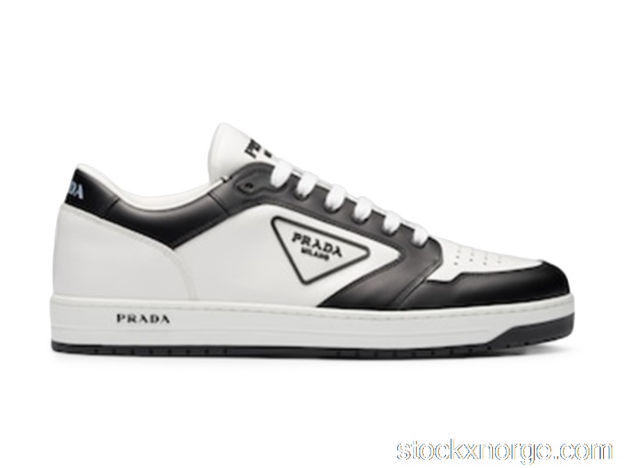 Outlet Prada District Leather White Black White 2EE363_3LJ6_F0964