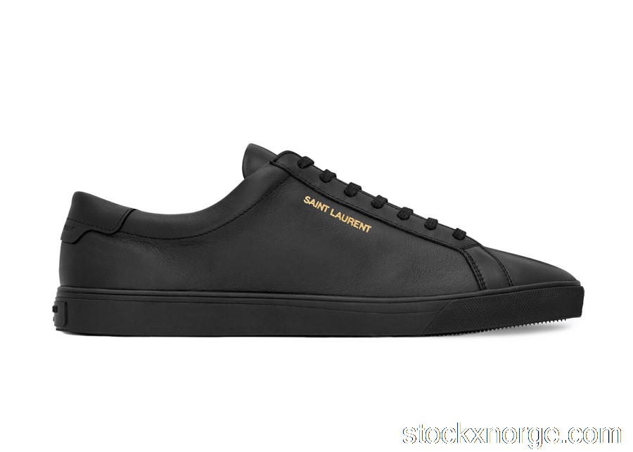 Outlet Saint Laurent Andy Low Black 6068330ZS001000