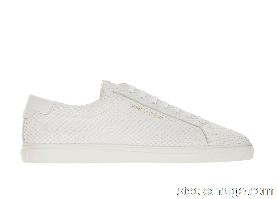 Outlet Saint Laurent Andy Python White 65007816E109030