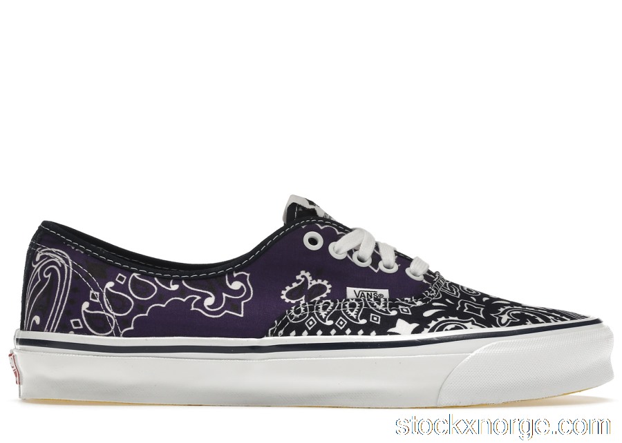 Outlet Vans Authentic Bedwin And The Heartbreakers Multi Purple Bandana VN0A4BV99R9