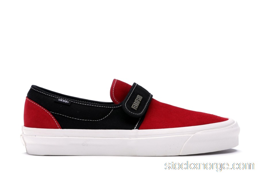 Outlet Vans Slip-On 47 V DX Fear of God Red Black VN0A3J9FPQR