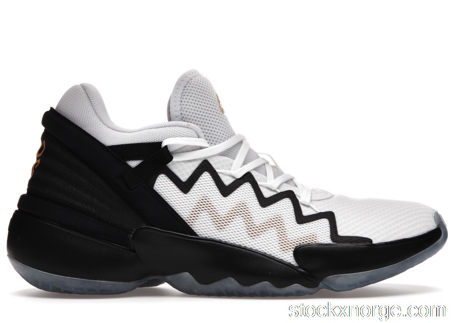 Outlet adidas D.O.N. Issue #2 White Black Gold FU7384