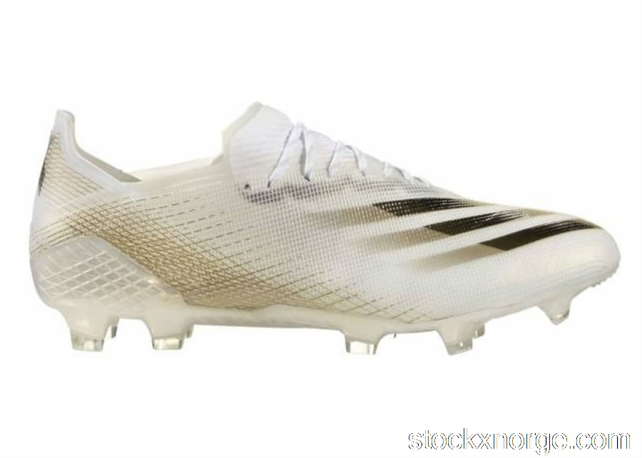 Outlet adidas X Ghosted.1 FG White Black Gold EG8258