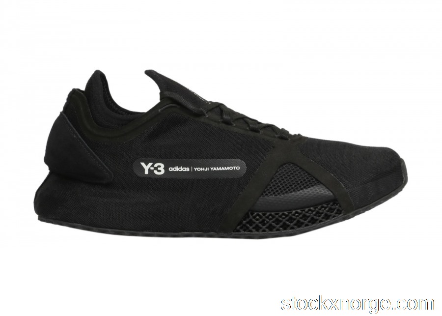 Outlet adidas Y-3 Runner 4D IO Triple Black FZ4502