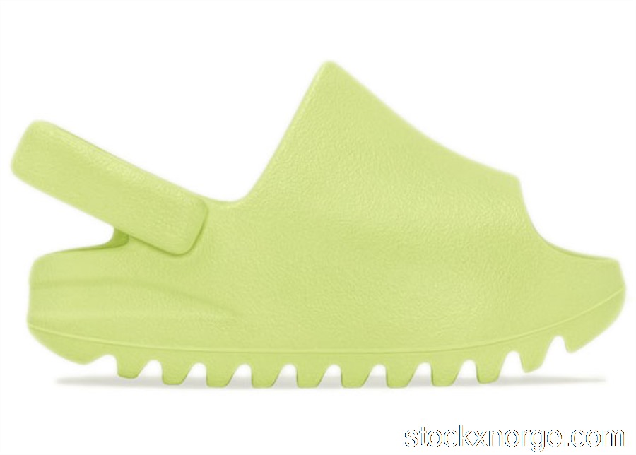Outlet adidas Yeezy Slide Glow Green (2022) (Infants) HQ4119